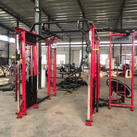 Machine de musculation multi-gym LonexFit Commercial Modular 4-8 stations Synergy 360, en acier robuste, kit d'accessoires complet pour installation clé en main