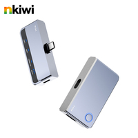 NKIWI Draadloze HD Zender en Ontvanger USB C 1080P 60Hz 5GHz 50m Plug and Play Extender voor Laptop TV Projector