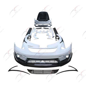 ชุดแต่ง Porsche Panamera ปี 2017-2019 อัพเกรดสไตล์ MSY คาร์บอนไฟเบอร์ กันชนหน้า-หลัง ดิฟฟิวเซอร์ ข้างตัวถัง สเกิร์ตข้าง ฝากระโปรงหน้า - Product Image 2