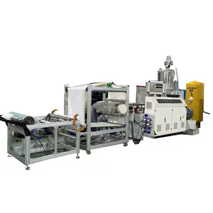 Pp Melt Thổi Vải Máy Meltblown Máy Với Twin Screw Extruder