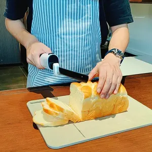 Kleine Draadloze Elektrische Gekartelde Fileerkeuken Biefstuk Broodmes Katuo Voor Vlees Snijden Elektrische