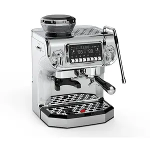 Ev ofis otomatik paslanmaz çelik Cappuccino kahve yapma Espresso kahve makinesi kahve otomatik