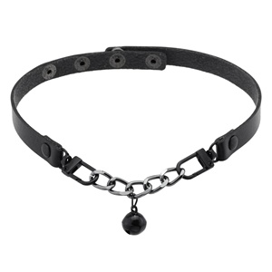 Collana girocollo in pelle dolce e scura con personalità girocollo di lusso di nicchia girocollo collo collo a clavicola femminile - Product Image 2