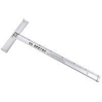 Regla de Corte de Seguridad de Aluminio, Herramientas de Medición de Escala, Regla de Corte para Plotter / Regla Recta / Regla para Publicidad