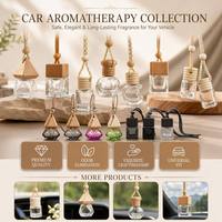 10ml voiture parfum huile essentielle diffuseur bouteille voiture désodorisant bouteille vide suspendu bouteille de parfum