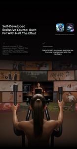 Elliptique magnétique silencieux commercial pour la maison, appareil de fitness cardio, cross-trainer, Chine - Product Image 2