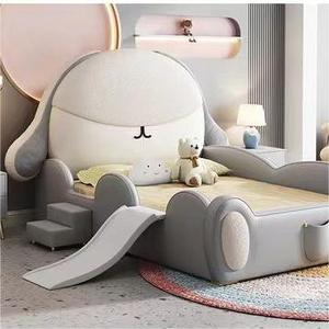 Cameretta di lusso per bambini arredata con scivolo divertente <span class=keywords><strong>letto</strong></span> di stoccaggio per bambini a doppia dimensione - Product Image 2