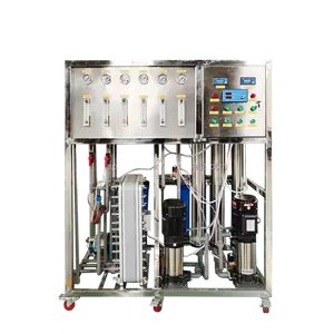 RO EDI water deionized water machine Ultrapure water treatment for Battery Cosmetics ultra pure DI deionizing machine