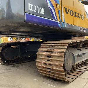 Excavadora de orugas Volvo EC210B usada importada con motor y bomba Venta bien mantenida de 21 toneladas - Product Image 4
