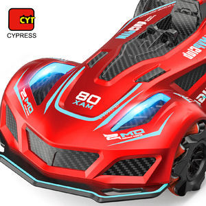 Cypress Venta caliente 2,4G Competición de alta velocidad RC <span class=keywords><strong>Race</strong></span> Car Toy Stunt Wheel Side Driving Coche de control remoto para niños - Product Image 4