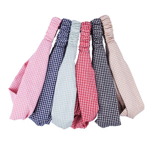 Của phụ nữ chéo tóc kẻ sọc hoa headdress lưới bông mặt rửa headband cho phụ nữ - Product Image 5