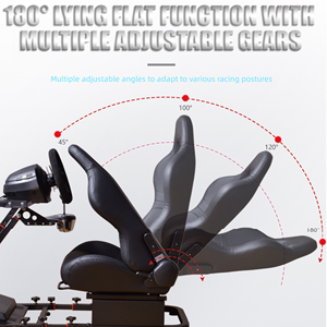 New Classic E-Sports Sport Universal Ajustable Gaming Racing Gaming Simulador <span class=keywords><strong>Asiento</strong></span> de coche - Product Image 3