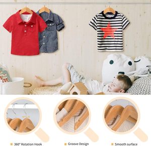 Hot Selling Coat Hanger Wholesale Wooden Hangers for Clothes Clothes Hanger Rack - Product Image 4