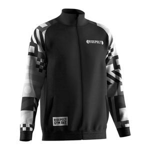 เสื้อแจ็คเก็ตออกกำลังกายแบบซิปสำหรับผู้ชาย ลายพิมพ์ซับลิเมชั่น สำหรับทีมฟิตเนสต่อสู้ ยกน้ำหนัก และฝึกซ้อมในยิม - Product Image 3