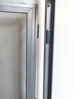 Porte de Sécurité Moderne à Ouverture Intérieure Haute Performance avec Verrouillage Multipoints, Ignifuge et Anti-Insectes pour Cuisine et Salon