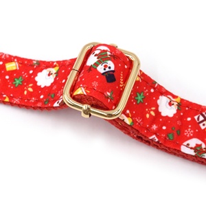 Qué vender en tiktok regalos de navidad moda perro collar de Navidad lindo perro pajaritas popular muñeco de nieve regalo patrón correas para mascotas - Product Image 6