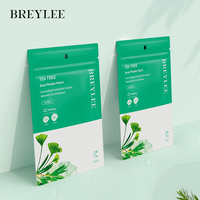 Pour BREYLEE coton bouton Patch arbre à thé colloïde hydrophile pour l'élimination de l'acné soins du visage de nuit pour les peaux grasses et sèches