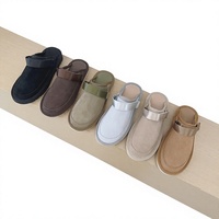 Nouvelles sandales d'été transfrontalières en cuir véritable pour femmes, à bout fermé et semelle plate, avec bride, grandes tailles