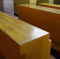 Panneau de coffrage en contreplaqué de pin jaune à trois couches de 27 mm, norme européenne E1, étanche, avec colle mélaminée, pour système de coffrage de sol en béton pour villa