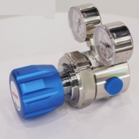 Régulateur de pression de cylindre à six ports à haut débit VIGOUR SS316L 300 bars pour propane GPL hélium argon azote NPT