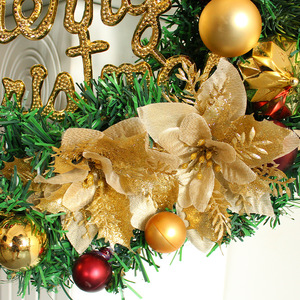 MaoSheng fleurs simulées guirlande de noël porte boule suspendue décoration rotin pendentif pour la décoration intérieure - Product Image 4