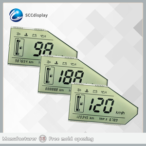 Hiệu suất cao gw011 HTN tích cực phân khúc LCD màn hình hiển thị cho xe máy và xe ô tô chi phí cao mô-đun LCD hiển thị - Product Image 2