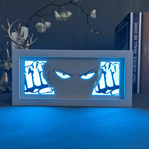 อะนิเมะตากล่องไฟ<span class=keywords><strong>One</strong></span> <span class=keywords><strong>Punch</strong></span> <span class=keywords><strong>Man</strong></span> Saitama Lightboxปรับแต่งมังงะLed Nightโคมไฟตกแต่งห้องGaming Nightlightภาพเคลื่อนไหว - Product Image 5