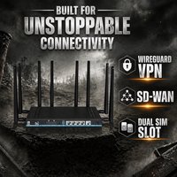 Router Wifi6 5G Desbloqueado AX3000 de Doble Banda, Router Celular 4G 5G con Ranura para Tarjeta SIM