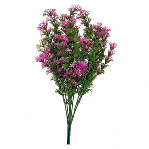 Bouquet d'eucalyptus artificiel en plastique, fleurs jaunes et vertes pour la décoration de la maison et des mariages, style campagnard, naturel et minimaliste, 10cm-30cm - Product Image 3
