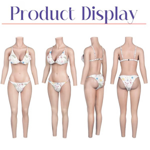 <strong>Full</strong> Silicone Realistic <strong>Body</strong> <strong>Suit</strong> with Breast Forms Vagina for Men to Women Sissy Transgender Cosplay Drag Queen - Product Image 3