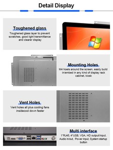 17 Inch Open Frame Computer All in One Touch Screen Lcd Display - Product Image 5