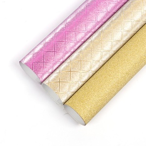 <b>Thick</b> DIY Color Glitter Metallic Wrapping <b>Paper</b> for Gift Box Packing & Crafts Single Side Coated Gravure Printing Compatible - Product Image 3