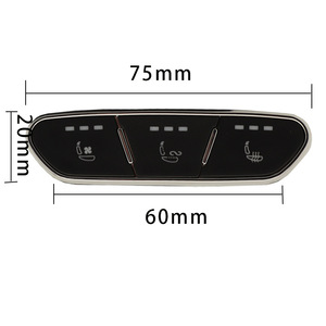 Siège électrique Aero avec commande tactile, ventilation, chauffage et massage pour siège de véhicule utilitaire - Product Image 4