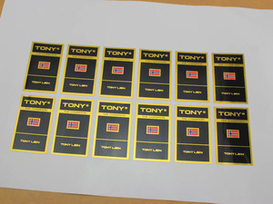 Étiquettes autocollantes personnalisées en papier doré à chaud pour bouteilles de vin - Product Image 3