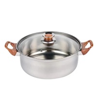 Usine directement en acier inoxydable ensemble de marmites cuisine 12 pièces marmite avec bouilloire marmite à soupe casserole ensembles de batterie de cuisine