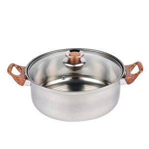 Fabrik direkt Edelstahl Kochtopf <span class=keywords><strong>Set</strong></span> Küche 12 Stück Kochtopf mit Kessel Suppe Topf Auflauf Kochgeschirr Sets - Product Image 6