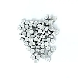 Pure Aluminum Pellets Granules 99.99% 3mm 6mm Metal Aluminum Al Pellets for Vacuum Coating