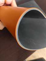 Rouleau de membrane PVC imperméable bicolore homogène sans maille 80 mm x 2,0 mm pour la construction de tunnels
