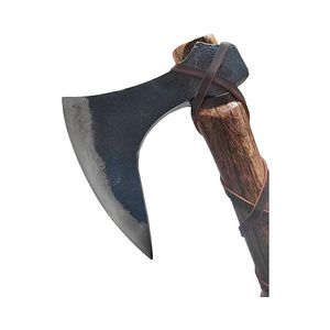 Direct Factory Sale Custom Hand Forged Viking <strong>Axe</strong> High Carbon Steel <strong>Wood</strong> Industrial for Camping Survival Ragnar Battle <strong>Axe</strong> - Product Image 2