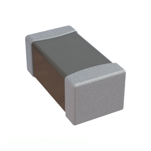 Condensador Cerámico Original CAP CER 0.9PF 25V C0G/NPO 0201 CQ0201ARNPO8BNR90 de Montaje Superficial MLCC 0.9 pF 0201 (0603 Métrico) - Product Image 1