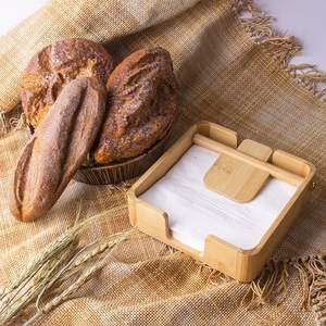 Bamboo <b>Napkin</b> Holder for Table <b>Napkin</b> <b>Dispenser</b> Wooden Tissue <b>Napkin</b> Holders for Kitchen Bar Restaurant - Product Image 5
