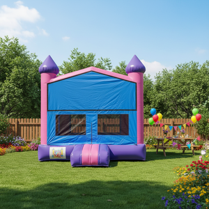 Château gonflable 13x13 ML Castello Gonfiabile Juegos Inflables Banner - Product Image 1