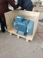 Moteur à courant alternatif triphasé à haute efficacité basse tension ABB M2BAX 1.5kW