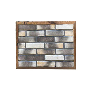 Trung Quốc Nhà cung cấp ngoài trời tường mặt tiền trang trí nhân tạo văn hóa đá xi măng khuôn đỏ handmade mỏng gạch - Product Image 3