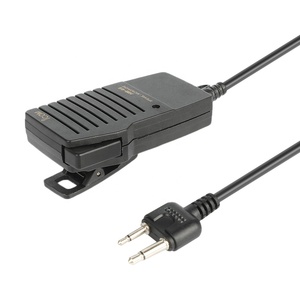 เครื่องส่งรับวิทยุมือถือไมค์ PTT สำหรับ IC-OM IC-V8 V85 IC-F21 F20 F3 F4GS Yaesu เวอร์ FT10 <span class=keywords><strong>VX200</strong></span> - Product Image 5