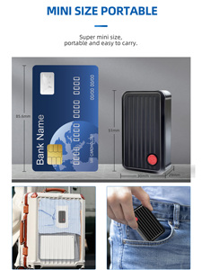 Solo versión 4G, rastreador GPS EC11A de 1000 mAh, fácil de transportar, capacidad de seguimiento en tiempo real, incluye botón SOS e imán. - Product Image 2