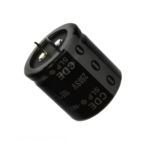 Condensateur à montage traversant SLP122M180H5P3 en aluminium 1200uF 20% 180V SNAP TH - Distributeur agréé - Product Image 1