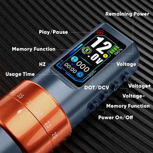 ชุดเครื่องสัก Tuffking Adjustable Stroke รุ่น P12 ซีรีส์ พร้อมมอเตอร์ไร้สาย ชุดอุปกรณ์สักพร้อมเข็มและอุปกรณ์เสริม - Product Image 3