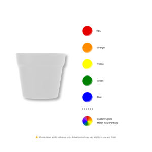 Maceta Reutilizable Ligera y Duradera de Diseño Moderno Estándar (Tamaño Grande), Florero/Maceta de Plástico para Decoración del Hogar - Product Image 5