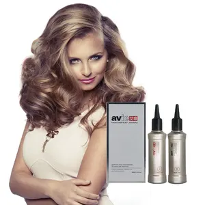 Set Losion relaksasi rambut, profesional tanpa proses pemanasan, aroma Jepang, gelombang pengeriting dingin